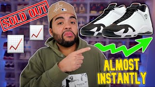 Jordan 14 BLACK TOES Actually SOLD OUT Everywhere [upl. by Ferd]