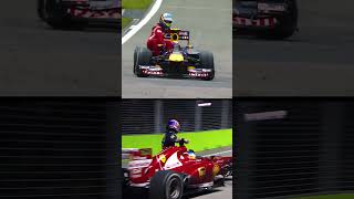 Webber and Alonso Giving Each Other a Lift 🥹 [upl. by Boswell]