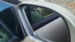 MERCEDES R CLASS 500 SIDE MIRROR REPLACEMENT mercedes r500 sidemirror replacement [upl. by Mungovan]