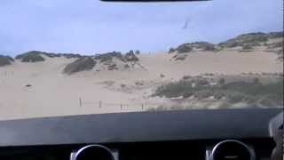 Land Rover Discovery 3 V8 HSE in sand [upl. by Abba]