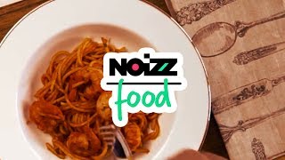 NOIZZfood Špagety s krevetami [upl. by Orlanta229]