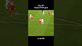 Day 197 Hazard 197th goal vs Sevilla [upl. by Uyr]