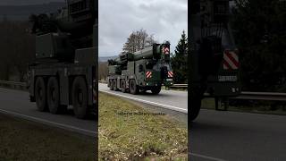 LKW der Bundeswehr  SLT   WLS  Mobilkran [upl. by Ayak]