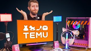 You Wanted a TEMU Gaming Setup…You were wrong [upl. by Twelve]