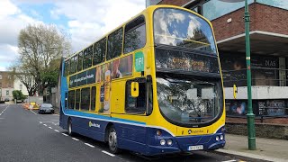 Ride on Dublin Bus VG5 on route X25 Con Colbert Road  Liffey Valley Shopping Centre [upl. by Aciras]