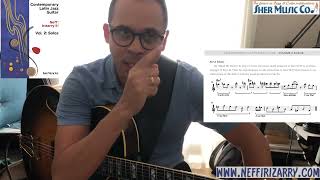 Contemporary Latin Jazz Guitar Tutorial Developing Motifs Steve Khan Hand Me Down guitartutorial [upl. by Oiralih]