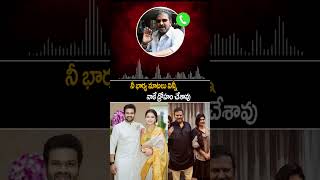 నీ భార్య మాటలు విన్నీ నాకే ద్రోహం చేశావు Manchu Manoj Vs Mohan Babu  Mohan Babu Audio Leak  AC [upl. by Asek941]