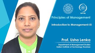 Lecture 3  Introduction to Management III [upl. by Oj]