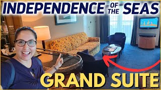 Independence of the Seas Grand Suite Stateroom Tour amp Review 4K Cabin1598 [upl. by Delia]