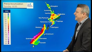 RainWatch Your 7 Day NZ forecast as westerlies dominate [upl. by Trella378]