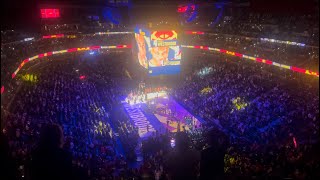 LIVE Denver Nuggets Extended Introduction and Starting Lineup  Denver CO  11624 [upl. by Bounds]