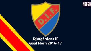 Djurgårdens IF Goal Horn 201617 [upl. by Ydeh]