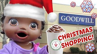 BABY ALIVE SHOPS for CHRISTMAS The Lilly and Mommy Show FUNNY KIDS SKIT KIDS CHRISTMAS [upl. by Dustan]