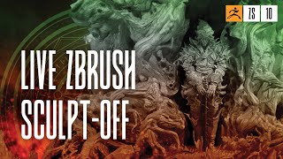 The 2023 Live ZBrush SculptOff [upl. by Notlim380]