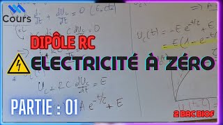 2 BAC  Dipôle RC  Électricité Résume [upl. by Iron539]