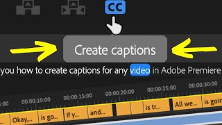 How To Make Subtitles In Premiere Pro [upl. by Aihsetal]