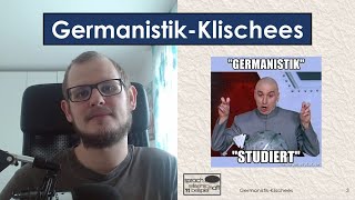 Die großen drei GermanistikKlischees 🗨️ Sprawib [upl. by Dyraj788]