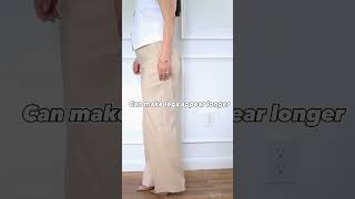 How to style high waisted wide leg pants ✨ [upl. by Schmitz452]