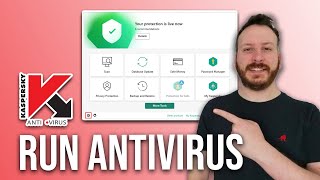 How To Run Kaspersky Antivirus 2024 [upl. by Netsrijk]