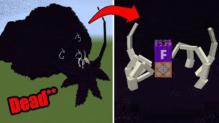 What if you Blow up a Dead Wither Storm With an FBomb [upl. by Akcemat]