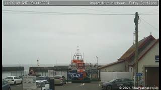 8 November 2024  Anstruther WeatherCam Timelapse [upl. by Rolyks]