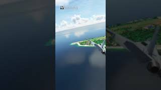 Flying around Pagasa Island part 3 Shorts [upl. by Ahkos]