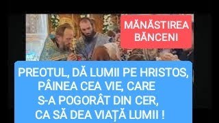 PREOTUL DĂ LUMII PE HRISTOS PÂINEA CEA VIE CARE SA POGORÂT DIN CER CA SĂ DEA VIAȚĂ LUMII [upl. by Frierson]