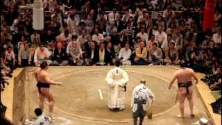 Hakuho vs Harumafuji Day 15 September 2012 full match [upl. by Berenice]