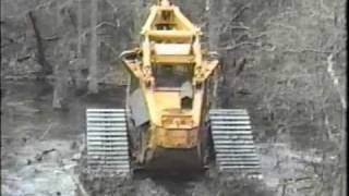 Tracked Bell Feller Buncher swamp logger [upl. by Aterg64]