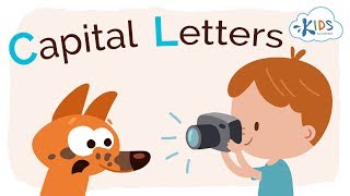 Capital Letters for Kids  Grammar for 1st Grade  Kids Academy [upl. by Lewin332]