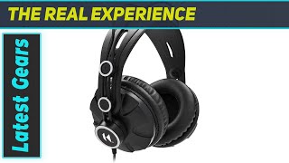 Knox Gear TX100 Studio Monitor Headphones Review [upl. by Aziza]