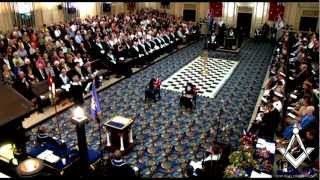 Freemason Ritual Video  The AIF Memorial Lodge [upl. by Epul]