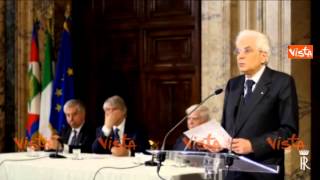 MATTARELLA PRIMO MAGGIO EQUILIBRIO TRA QUALITA DELLA VITA E LAVORO [upl. by Samaria]