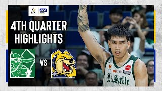 DLSU vs NU  4TH QUARTER GAME HIGHLIGHTS  UAAP SEASON 87 MEN’S BASKETBALL  SEPTEMBER 8 2024 [upl. by Celine]