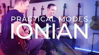 The Ionian Mode Lesson 3 of 24 Practical Guitar Modes [upl. by Rabelais853]