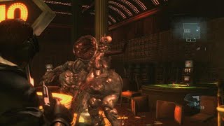 RESIDENT EVIL REVELATIONS Comms officersScagdead Duo Boss Fight [upl. by Farrica]