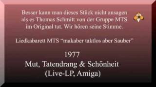 gruppe mts  ballade von Hermann Schmatzki Cover [upl. by Artimas]