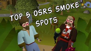 YOUR Top 5 OSRS Smoke Spots [upl. by Retswerb130]