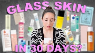 Glass Skin In 30 Days With Korean Skincare Routine subscribe koreanskincare [upl. by Esirehc]