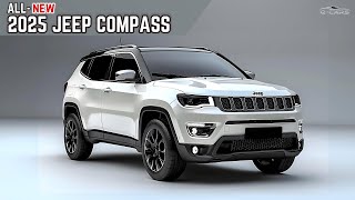 New  2025 Jeep Compass Unveiled  Improved Technology Comfort And performance [upl. by Ymereg]