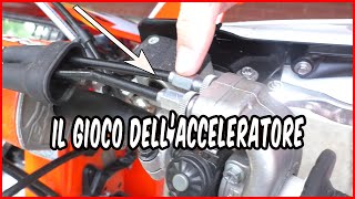 Come regolare il gioco dellacceleratore moto [upl. by Addi]