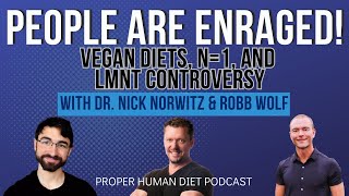 The LMNT Scandal Explained amp Nick Norwitz Goes VEGAN with Robb Wolf [upl. by Itsur]