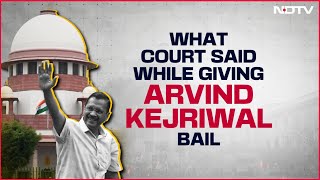 Arvind Kejriwal Bail News  Delhi CM Kejriwal Gets Bail After 6 Months In Liquor Excise Policy Case [upl. by Rior]