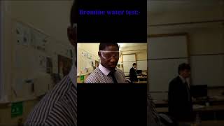 Bromine water test  Qualitative test of phenol [upl. by Gerstein]