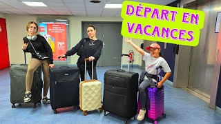 VLOG1 DÉPART EN VACANCES DÉTÉ 2024 sistersalipour luniversdediana vlog [upl. by Idnod598]