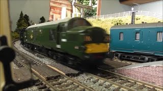 Bachmann Class 37 D6801 solo running [upl. by Htebasile]