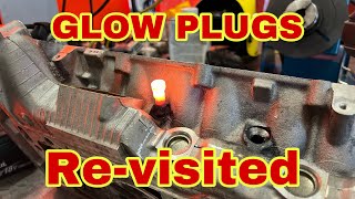 OM606 STUCK Glow Plugs ReVisited How To get them out [upl. by Redlac992]