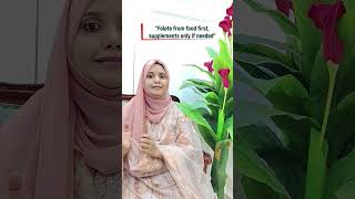 quotImportance of Folic Acid for Fertility  Dr Tahera khaledi [upl. by Lede307]