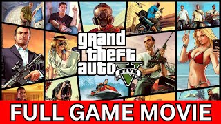 GTA 5  ALL CUTSCENES  GAME MOVIE [upl. by Annayoj]