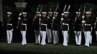 USMC Silent Drill Platoon  Washington DC Barracks [upl. by Sigismond]